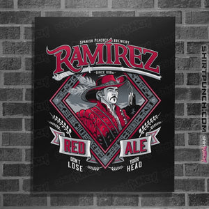 Shirts Posters / 4"x6" / Black Ramirez Red Ale