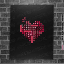 Load image into Gallery viewer, Daily_Deal_Shirts Posters / 4&quot;x6&quot; / Black Retro Love

