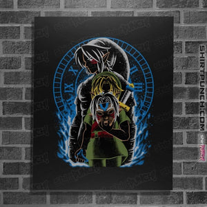 Daily_Deal_Shirts Posters / 4"x6" / Black Fierce Deity