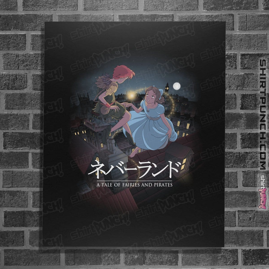 Shirts Posters / 4"x6" / Black To Neverland