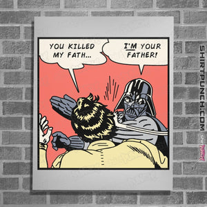 Shirts Posters / 4"x6" / White I'M Your Father