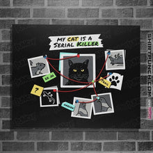 Load image into Gallery viewer, Daily_Deal_Shirts Posters / 4&quot;x6&quot; / Black Cat Killer
