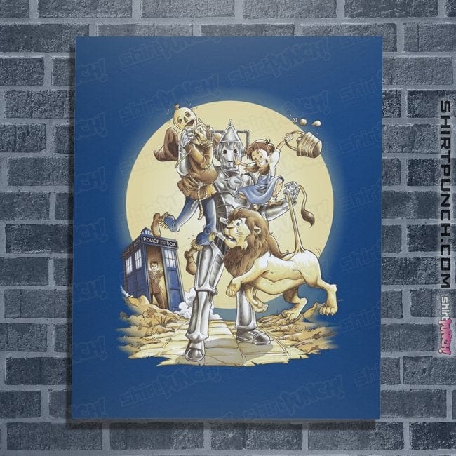 Shirts Posters / 4"x6" / Royal Blue Planet Of Oz