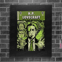 Load image into Gallery viewer, Secret_Shirts Posters / 4&quot;x6&quot; / Black Tales Of Lovecraft
