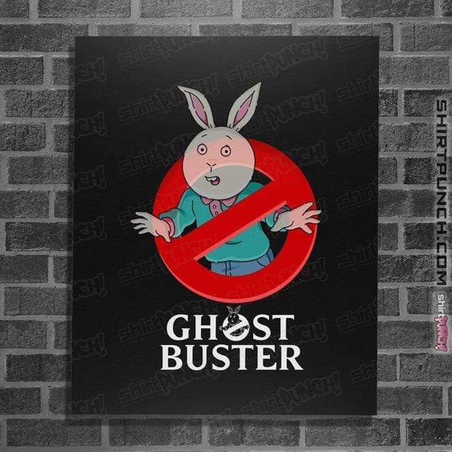 Secret_Shirts Posters / 4"x6" / Black GhostBuster