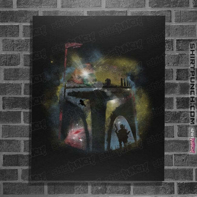 Secret_Shirts Posters / 4"x6" / Black Star Hunter