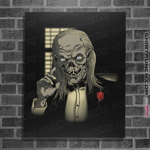 Load image into Gallery viewer, Shirts Posters / 4&quot;x6&quot; / Black The Cryptfather
