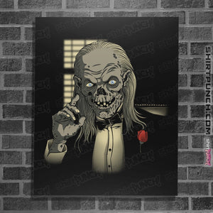 Shirts Posters / 4"x6" / Black The Cryptfather