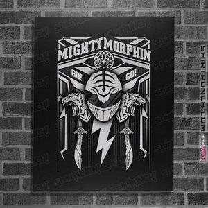 Shirts Posters / 4"x6" / Black The White Ranger