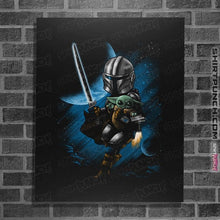 Load image into Gallery viewer, Daily_Deal_Shirts Posters / 4&quot;x6&quot; / Black Galactic Clan

