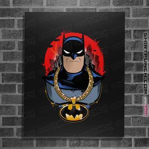 Shirts Posters / 4"x6" / Black Dark Knight Drip