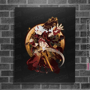 Shirts Posters / 4"x6" / Black Hanamizaka Heroics Arataki Itto