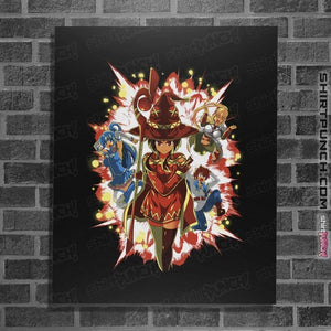 Daily_Deal_Shirts Posters / 4"x6" / Black Explosion Magic
