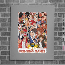 Load image into Gallery viewer, Daily_Deal_Shirts Posters / 4&quot;x6&quot; / Sports Grey SNK Fight
