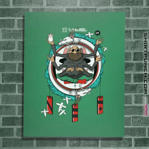 Shirts Posters / 4"x6" / Irish Green Bathhouse Crest