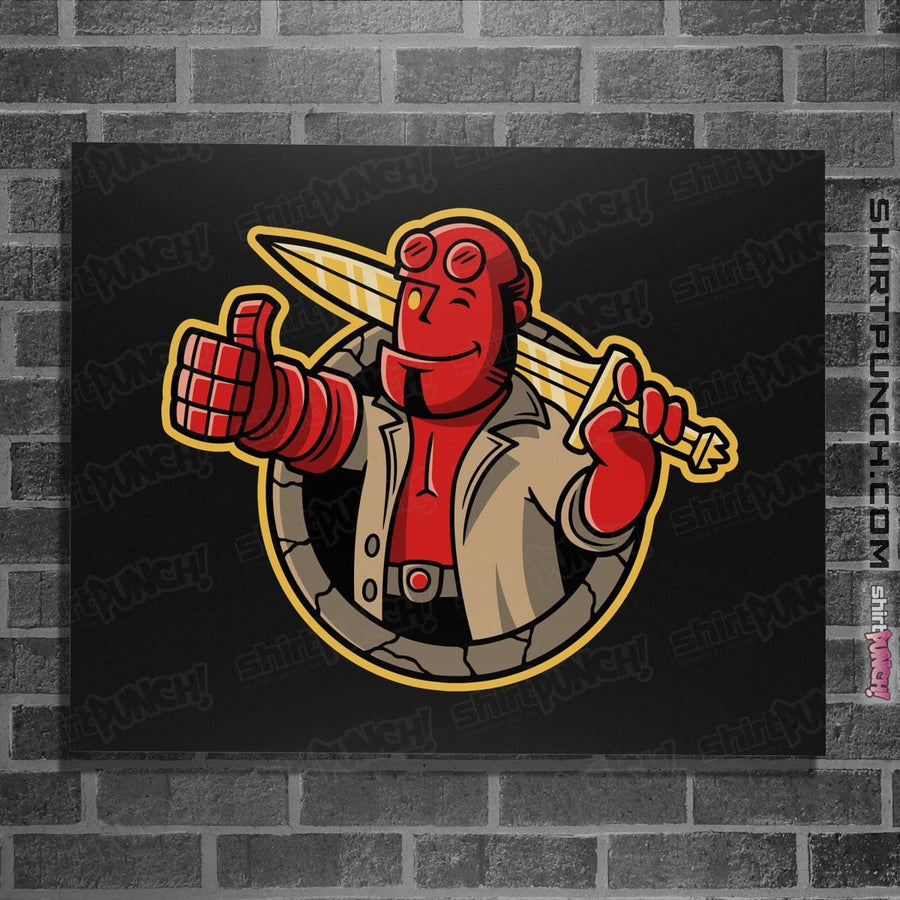 Shirts Posters / 4"x6" / Black The Right Hand Of Approval