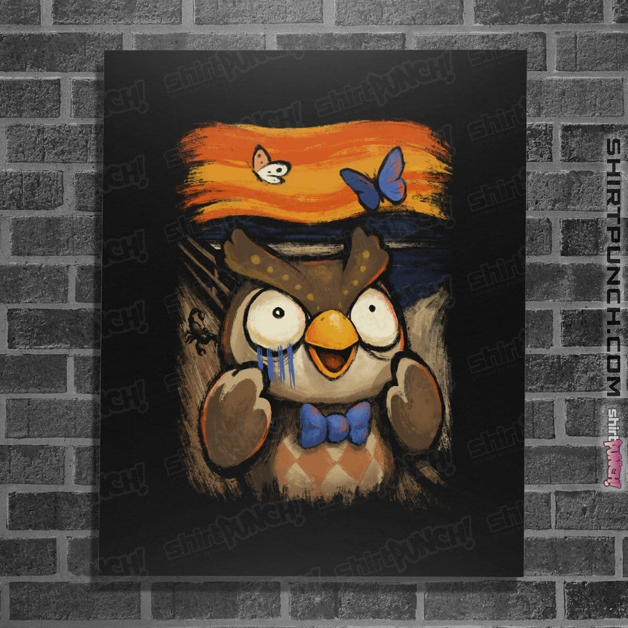 Shirts Posters / 4"x6" / Black Island Scream