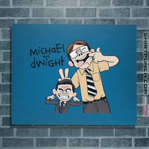Shirts Posters / 4"x6" / Sapphire Regional Manager And His Assistant