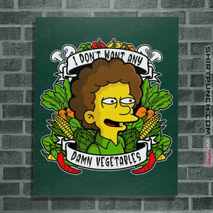 Daily_Deal_Shirts Posters / 4"x6" / Forest Darn Veggies