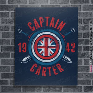 Secret_Shirts Posters / 4"x6" / Navy Capt Carter