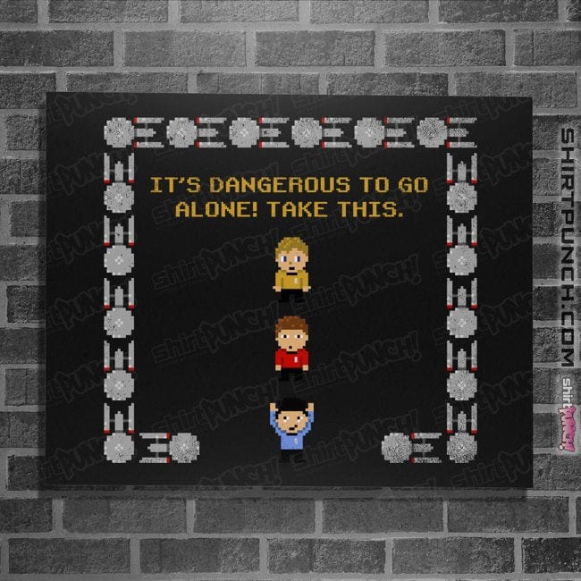 Secret_Shirts Posters / 4"x6" / Black Take This Red Shirt!