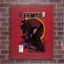 Load image into Gallery viewer, Secret_Shirts Posters / 4&quot;x6&quot; / Red Femto Comics
