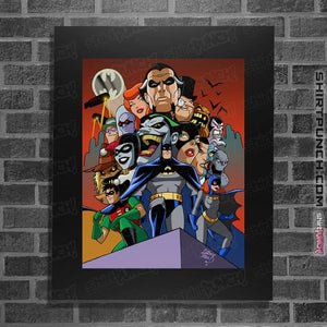 Daily_Deal_Shirts Posters / 4"x6" / Black 30 Years Of BTAS