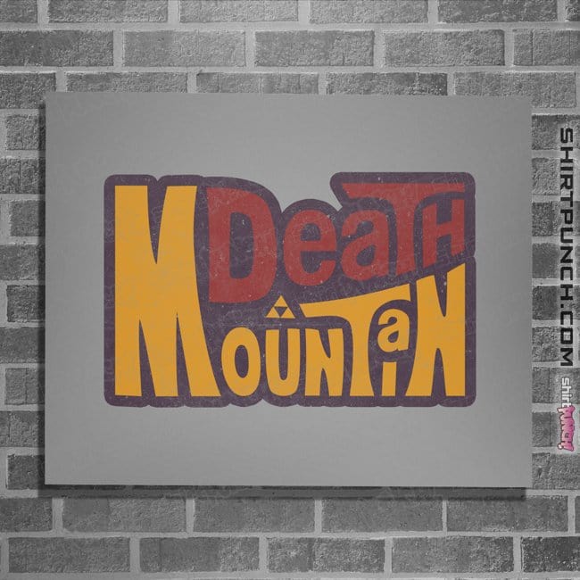 Secret_Shirts Posters / 4"x6" / Sports Grey Mountain Death