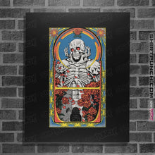 Load image into Gallery viewer, Shirts Posters / 4&quot;x6&quot; / Black Skull Knight
