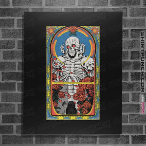 Shirts Posters / 4"x6" / Black Skull Knight