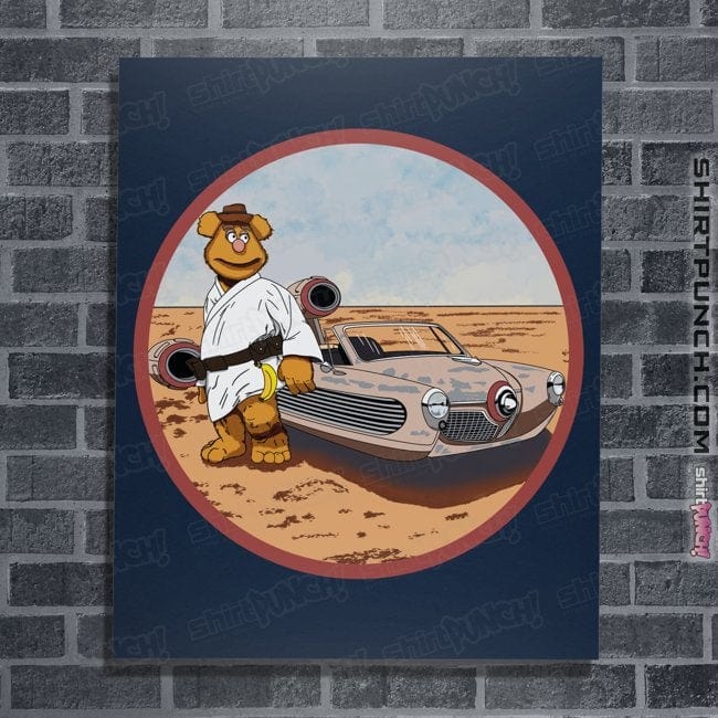 Daily_Deal_Shirts Posters / 4"x6" / Navy Luke Skywockawocka