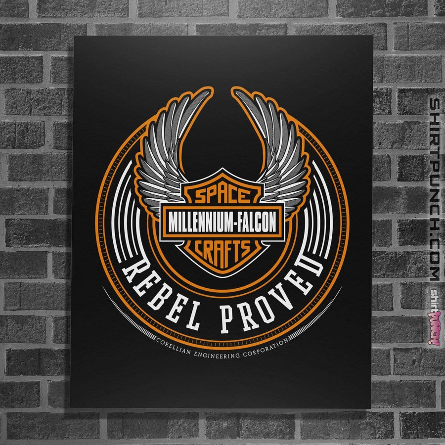 Shirts Posters / 4"x6" / Black Rebel Proved