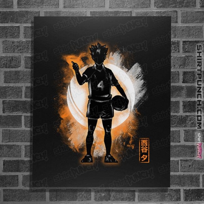 Shirts Posters / 4"x6" / Black Cosmic Yu Nishinoya