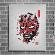 Load image into Gallery viewer, Daily_Deal_Shirts Posters / 4&quot;x6&quot; / White Darth Oni
