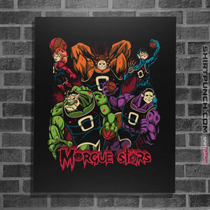 Shirts Posters / 4"x6" / Black Morgue Stars