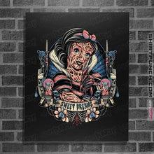 Load image into Gallery viewer, Daily_Deal_Shirts Posters / 4&quot;x6&quot; / Black Snow White Krueger
