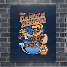 Load image into Gallery viewer, Secret_Shirts Posters / 4&quot;x6&quot; / Navy Dangleberries
