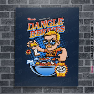 Secret_Shirts Posters / 4"x6" / Navy Dangleberries
