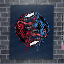 Load image into Gallery viewer, Daily_Deal_Shirts Posters / 4&quot;x6&quot; / Navy Symbiopposites
