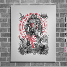 Load image into Gallery viewer, Shirts Posters / 4&quot;x6&quot; / White The Hell Walker
