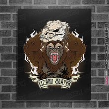 Load image into Gallery viewer, Secret_Shirts Posters / 4&quot;x6&quot; / Black Lizard Slayer
