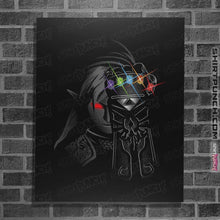 Load image into Gallery viewer, Shirts Posters / 4&quot;x6&quot; / Black Infinity Rupees
