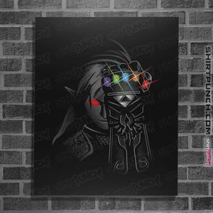 Shirts Posters / 4"x6" / Black Infinity Rupees