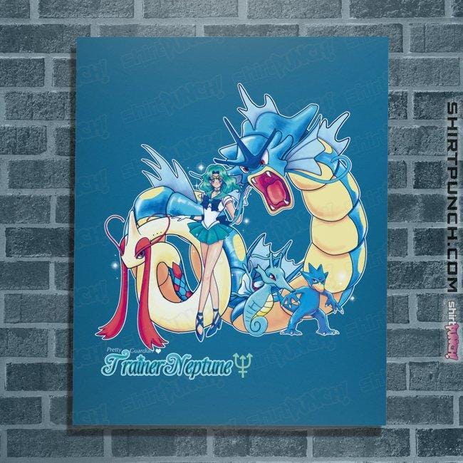Shirts Posters / 4"x6" / Sapphire Trainer Neptune