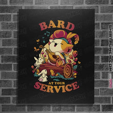 Load image into Gallery viewer, Daily_Deal_Shirts Posters / 4&quot;x6&quot; / Black Bard&#39;s Call
