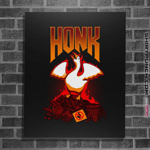 Shirts Posters / 4"x6" / Black Honk