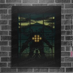 Secret_Shirts Posters / 4"x6" / Black Bioshock