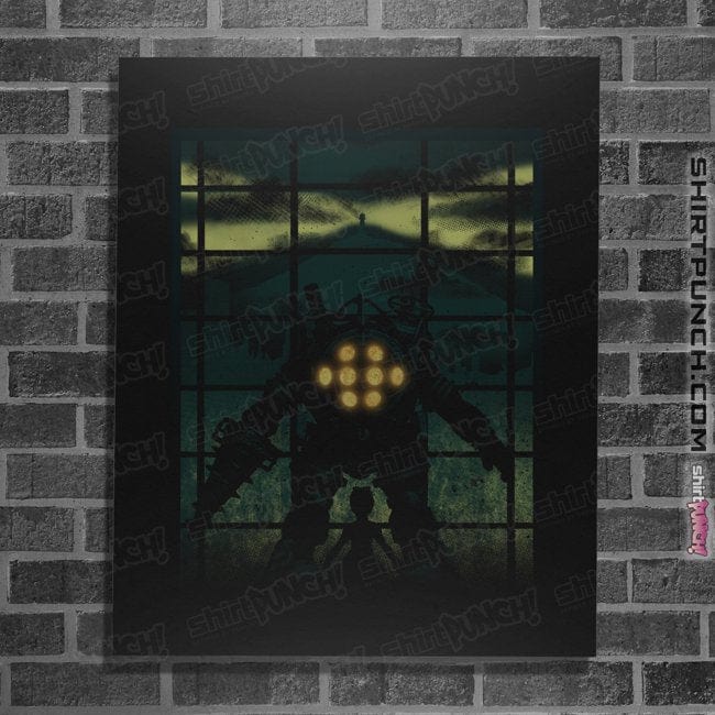 Secret_Shirts Posters / 4"x6" / Black Bioshock