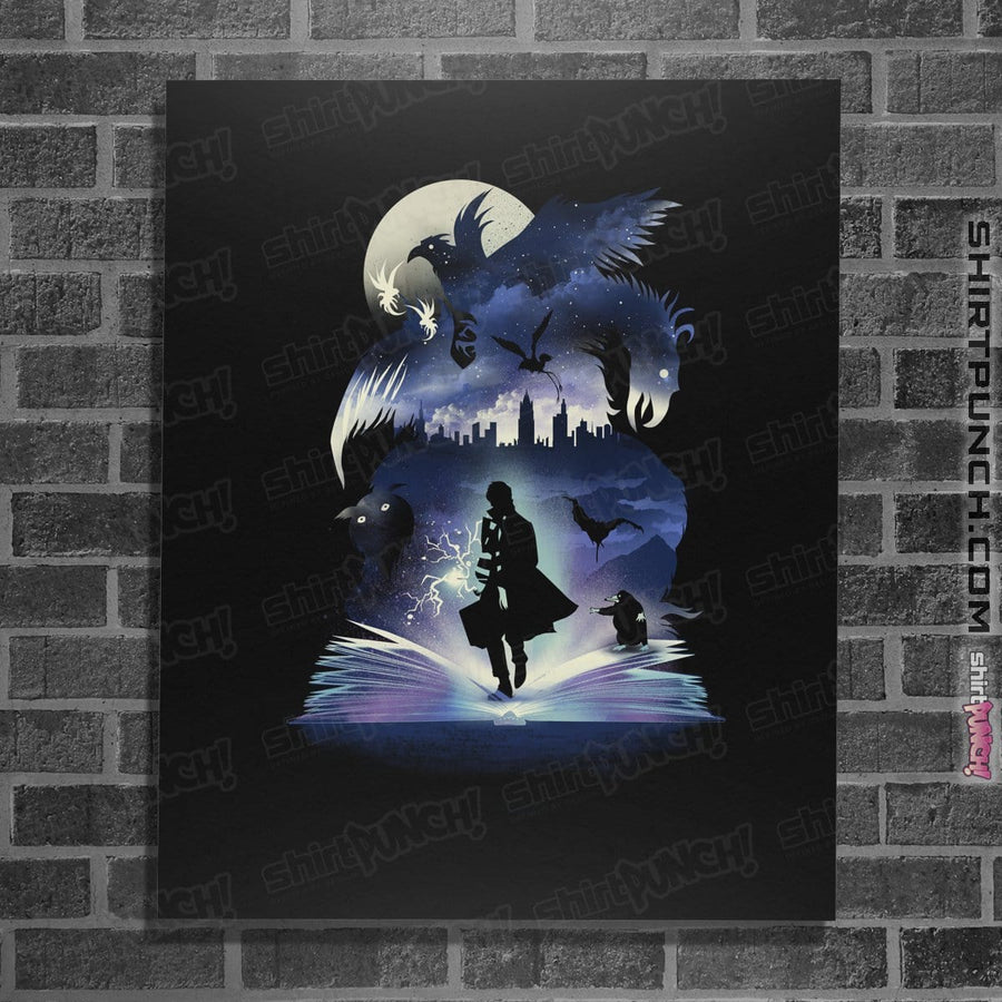 Shirts Posters / 4"x6" / Black The Fantastic Book Of Magic