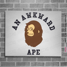 Load image into Gallery viewer, Daily_Deal_Shirts Posters / 4&quot;x6&quot; / White An Awkward Ape
